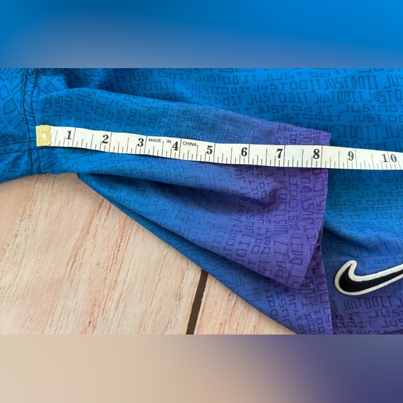 Men’s Size Large Nike Just Do It Swim Shorts Bathing Suit Trunks - Picture 5 of 6